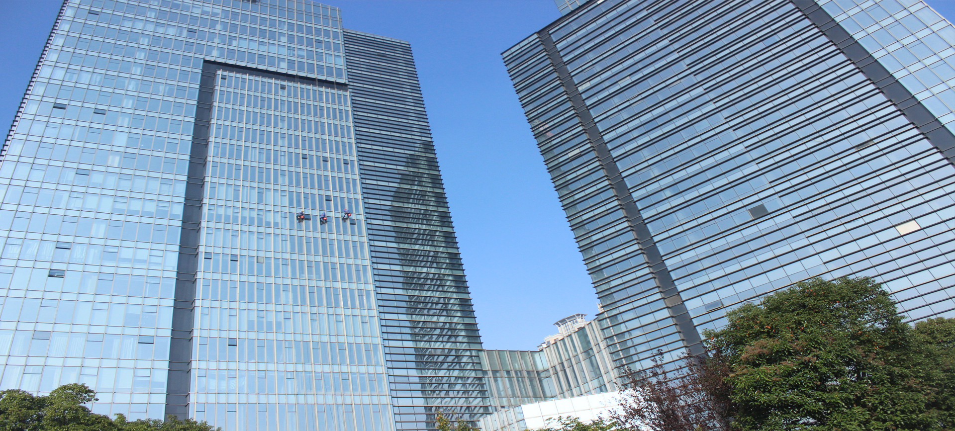 佳兆業幕墻玻璃清洗